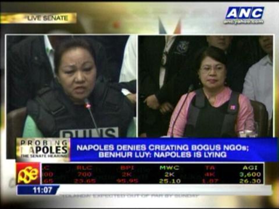 Napoles, whistle-blowers face-off over NGOs