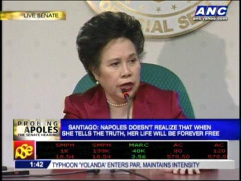 Miriam: Napoles 'empire' impossible