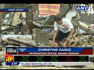 Yolanda-hit Samar asks nati