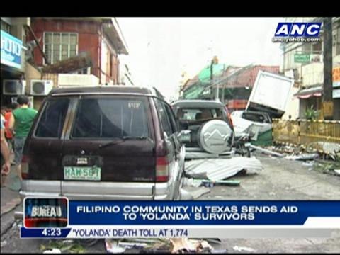 Filipino community in Texas sends aid to 'Yolanda' survivors