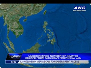 Inmates bolt Tacloban provincial jail