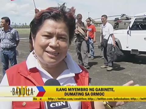 DSWD sets up typhoon relief hub in Ormoc