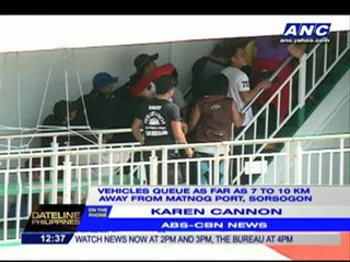 Relief goods stuck in Matno