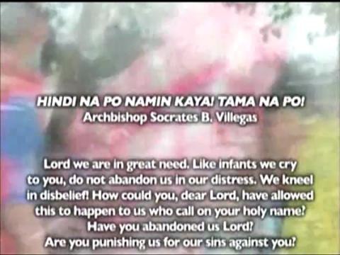 WATCH: Kris prays for PH amid 'Yolanda' devastation