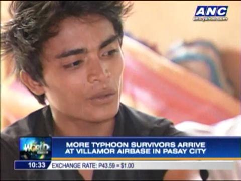Pasay sets up 'tent city' for typhoon survivors