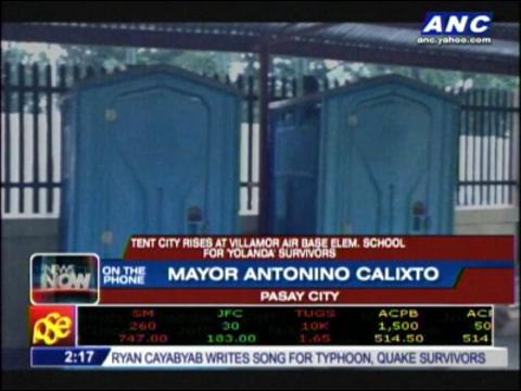 'Bayanihan' for Yolanda survivors at Villamor Airbase