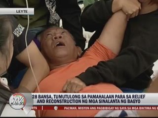 Foreign aid teams hail Filipino spirit