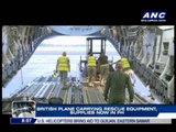 British plane carrying rescue equipment now in PH