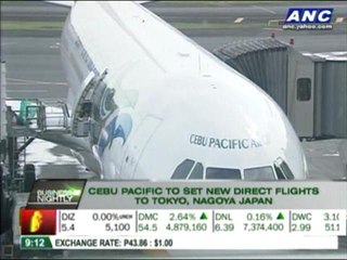 Cebu Pac plans new direct flights to Tokyo, Nagoya