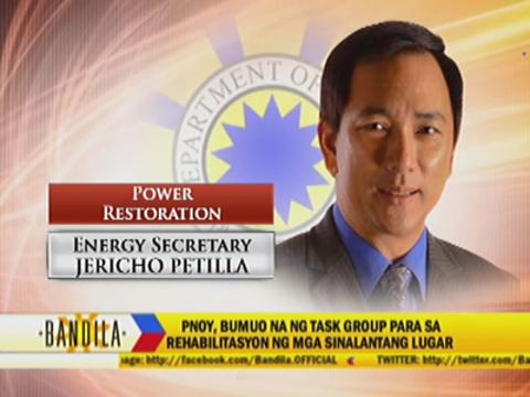 PNoy forms task force for Visayas rehab work