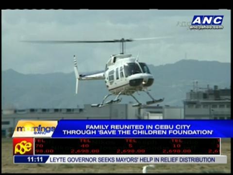 Family separated by Yolanda reunited in Cebu