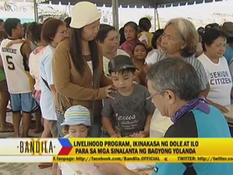 Livelihood program launched for 'Yolanda' survivors