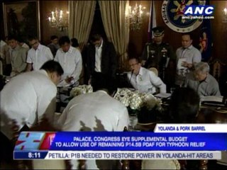 Gov't eyes supplemental budget for typhoon relief