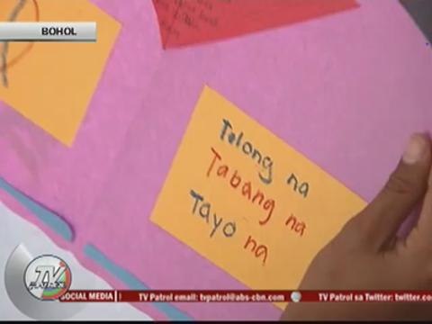 Albay students' letters given to 'Yolanda' survivors