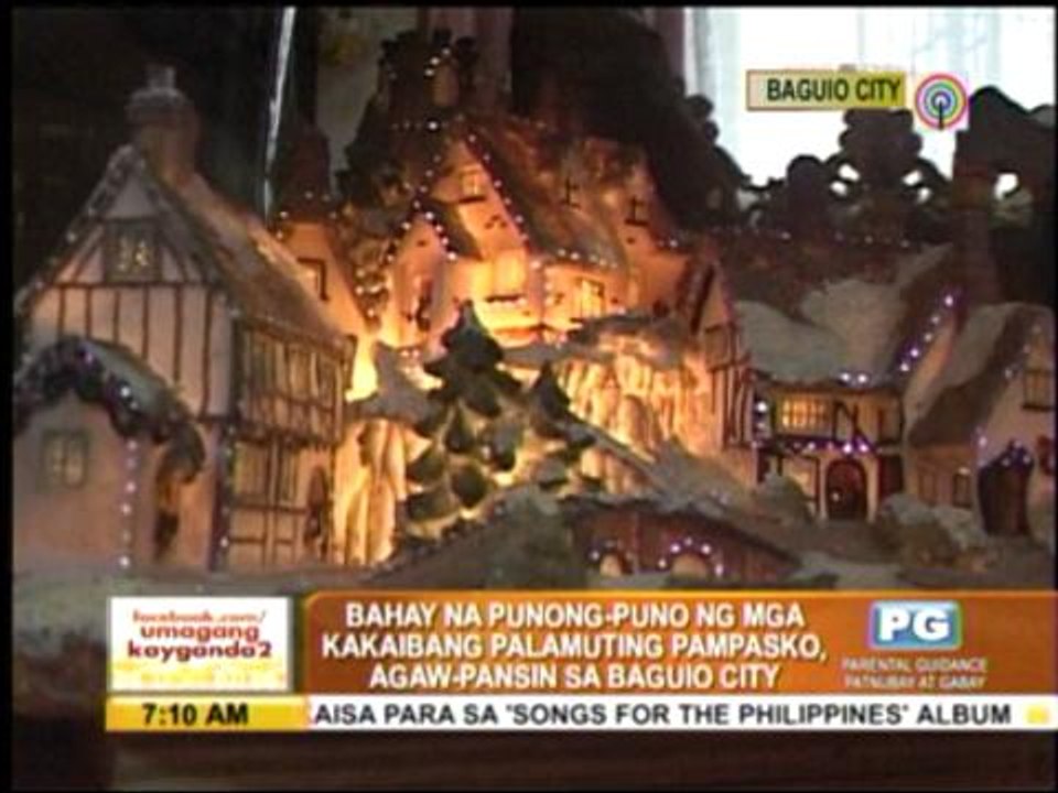 'Christmas house' in Baguio attracts visitors