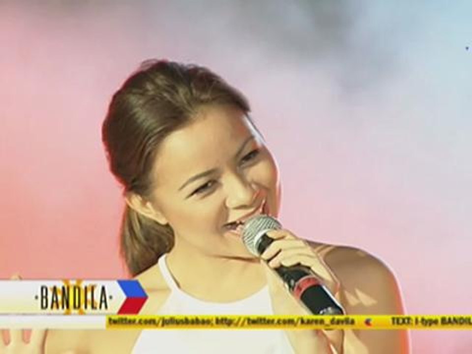 Sam, Angel sell shirts for 'Yolanda' victims