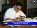 Biazon to write book on corruption at Customs