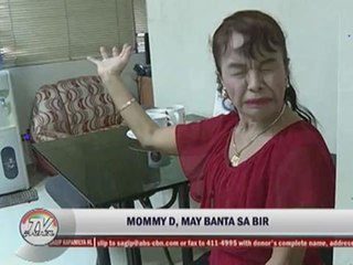 'Mommy D' warns BIR: Beware of God's wrath