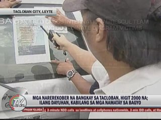 Tacloban death toll expected to still rise