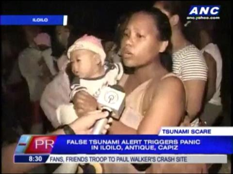 Tsunami scare sends Visayas villagers fleeing