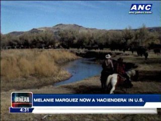 Melanie Marquez now a 'haciendera' in US