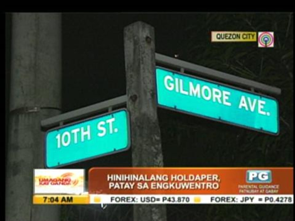 Suspected robber shot dead in QC