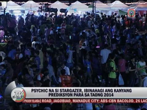 Disasters await in 2014, psychic claims