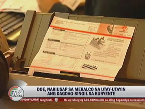 DOE urges Meralco to implement gradual power rate hike