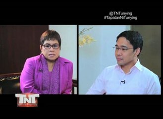 Kapunan, sinagot ang isyu tungkol sa kanyang mga rebelasyon sa 'Tapatan ni Tunying'