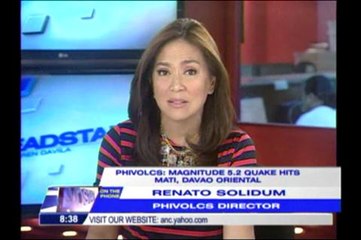 Download Video: Phivolcs- No tsunami after 5.7-magnitude quake