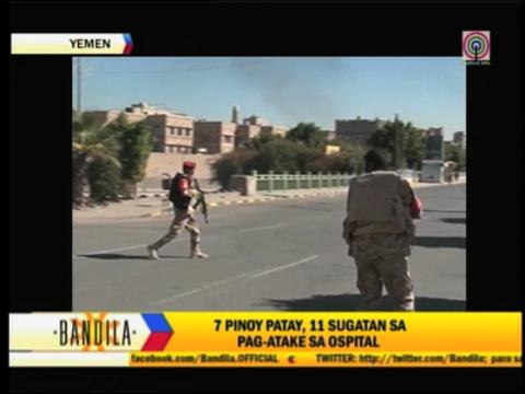Pinoys in Yemen cautioned; help vowed for attack victims