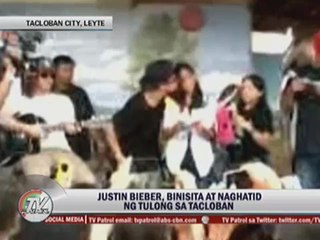 Justin Bieber holds mini-concert for 'Yolanda' survivors