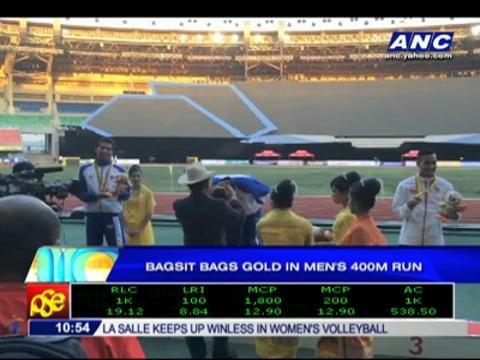 SEA Games: Bagsit wins gold in men's 400-m run