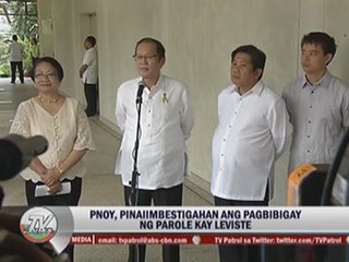 PNoy orders probe on Leviste's parole