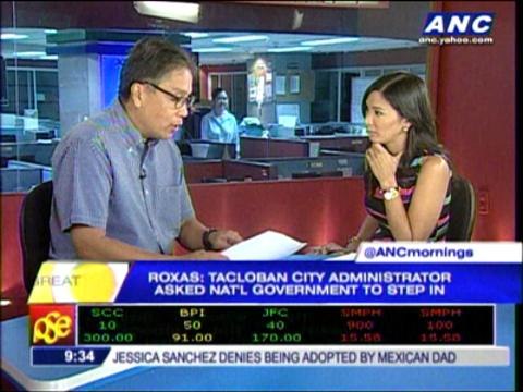 Roxas twits Romualdez- Sinong namumulitika dito.