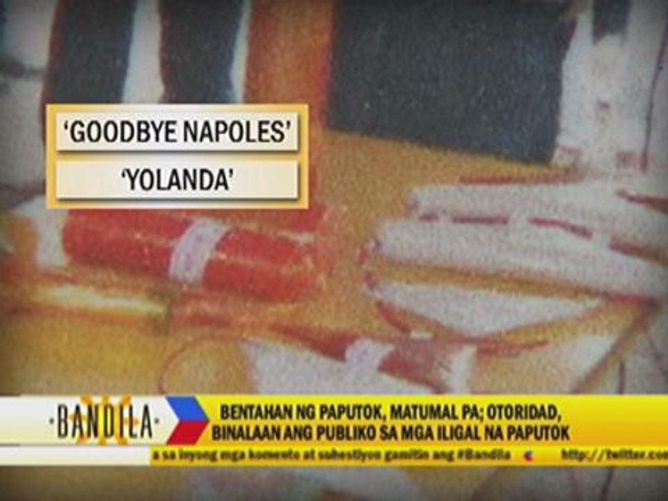 Illegal firecrackers still being sold ahead of New Year