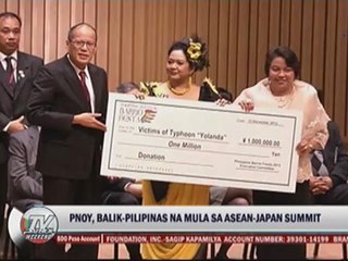 PNoy brings good news from Japan trip