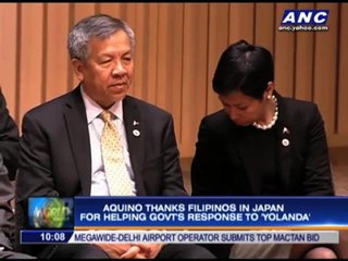 Pinoys in Japan send more help to typhoon survivors
