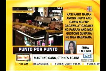 Punto por Punto- Martilyo Gang strikes again
