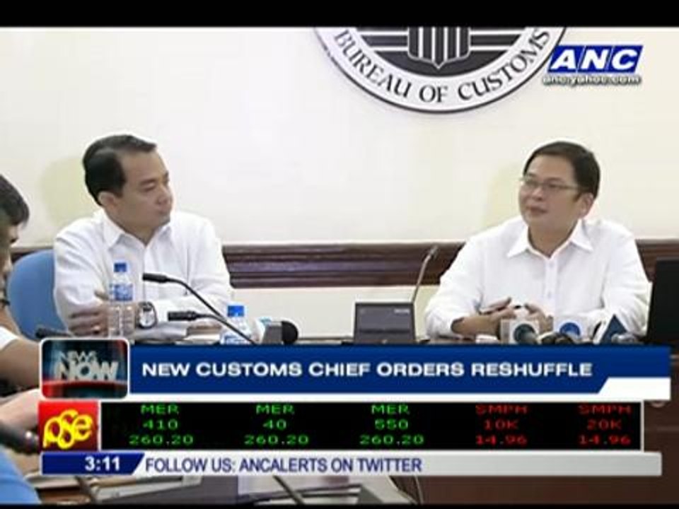 New Customs chief orders reshuffle