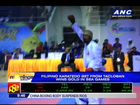 Karatedo bet from Tacloban wins SEAG gold