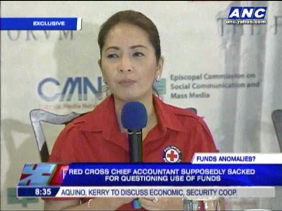 Former Red Cross accountant beaks silence on funds