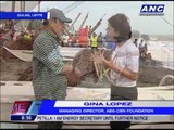 ABS-CBN Foundation helps Leyte residents build boats