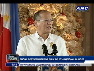 Social services get bulk of 2014 national budget
