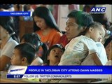 Dawn mass brings comfort to typhoon survivors