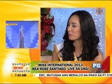 Where is Bea Rose's Miss International crown?