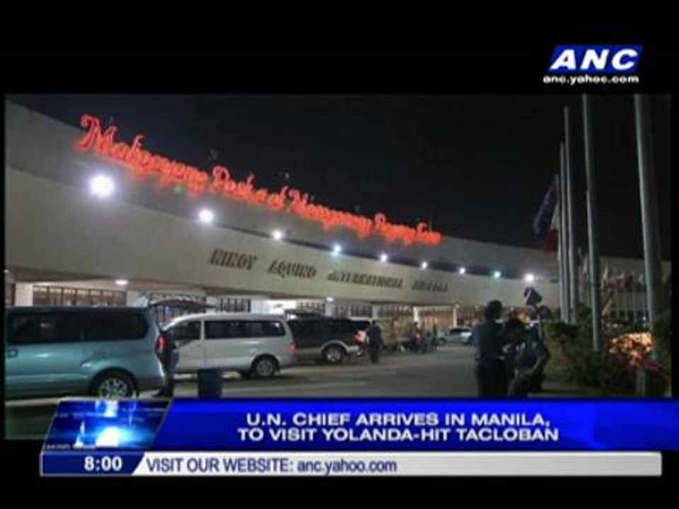 UN chief to visit Yolanda-hit Tacloban