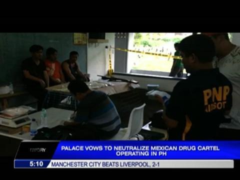 Palace orders crackdown on Mexican drug cartel