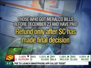 New Meralco bills won't reflect rate hike