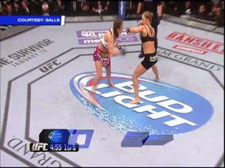 Rousey successfully defends crown